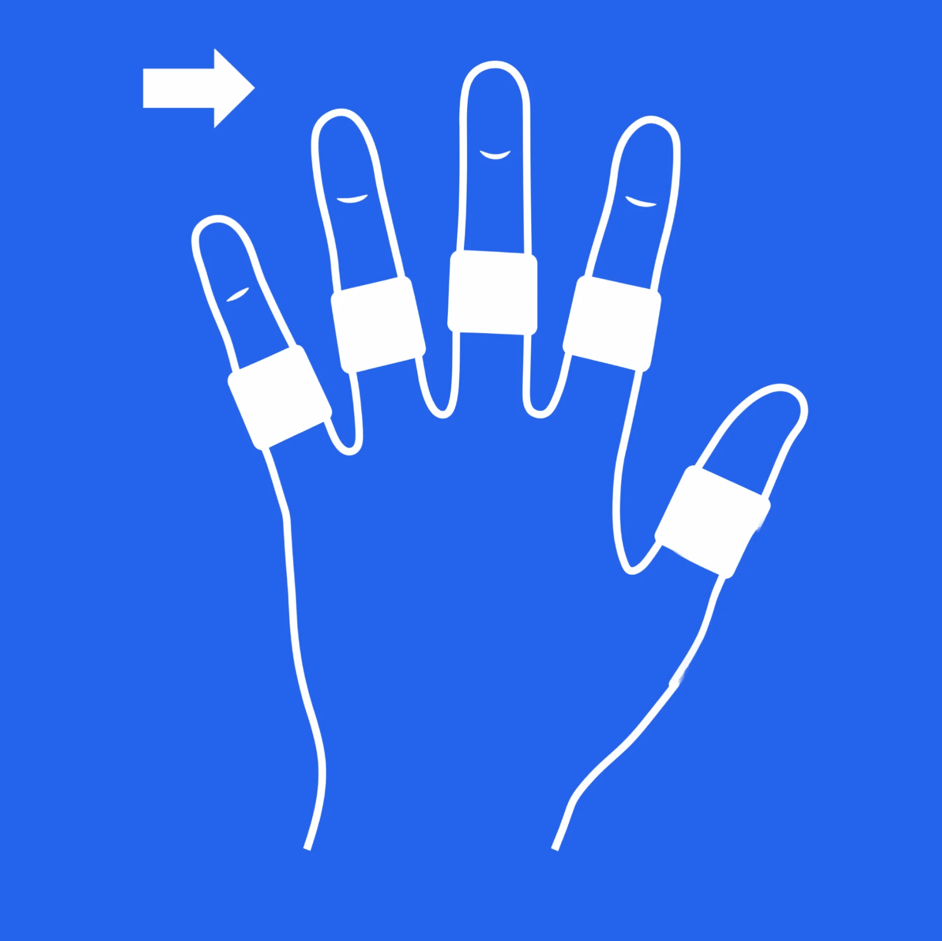 Finger Laterals exercise icon